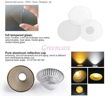 LED Bright 50W COB Surface Mounted LED Downlight 120LM/W Ceiling LED Down Light 10pcs/lot White Warm White 3 Years Warranty