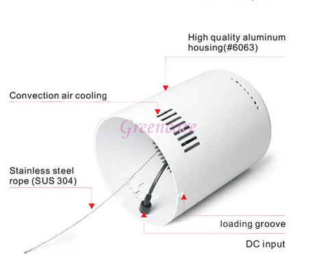LED Bright 50W COB Surface Mounted LED Downlight 120LM/W Ceiling LED Down Light 10pcs/lot White Warm White 3 Years Warranty