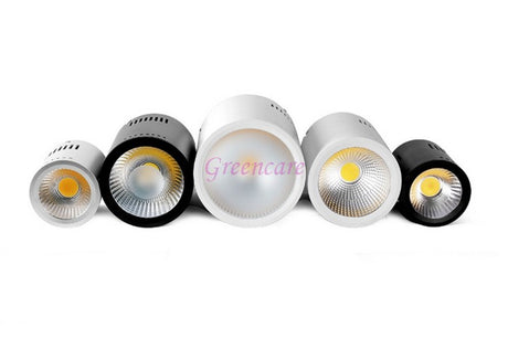 LED Bright 50W COB Surface Mounted LED Downlight 120LM/W Ceiling LED Down Light 10pcs/lot White Warm White 3 Years Warranty