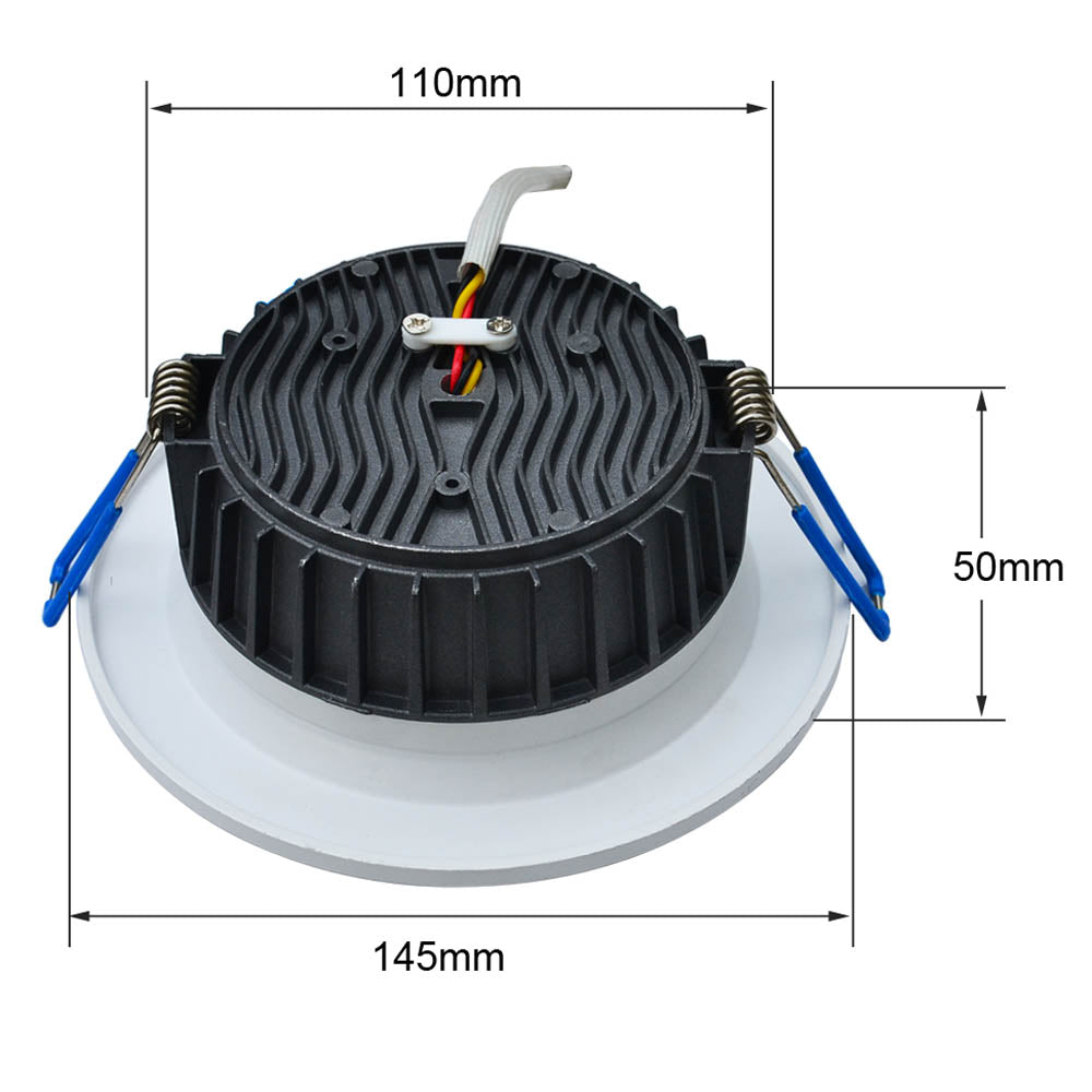 2.4G 12W Dimmable Recessed LED Downlight for Home Lighting Spot Light  AC176 - 265V