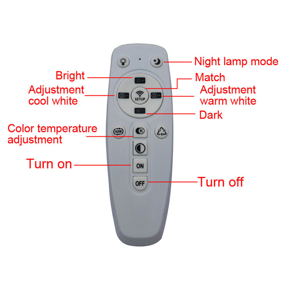 2.4G 12W Dimmable Recessed LED Downlight for Home Lighting Spot Light  AC176 - 265V