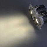 Telescopic Recessed LED Downlight Indoor LED Ceiling Lamp 14W 20W Dimmable High Brightness LED Spot Lamp 360° Rotation Lighting