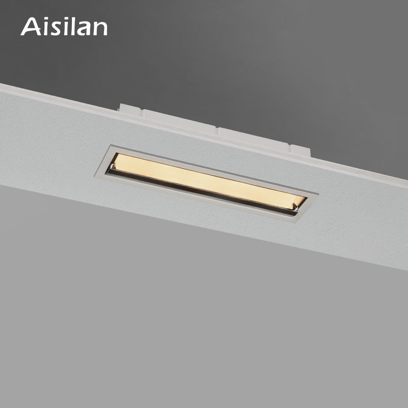 Aisilan Polarized Wall Washer Light Spot Light Commercial Embedded LED Downlight Hotel Aisle Grille Line Lights LED Downlight
