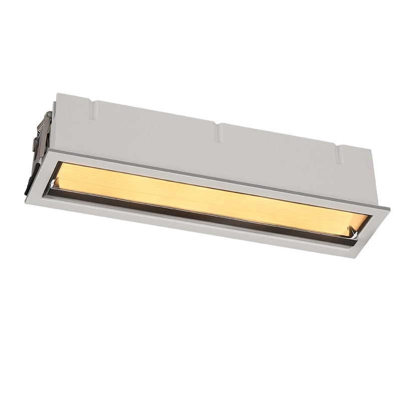 Aisilan Polarized Wall Washer Light Spot Light Commercial Embedded LED Downlight Hotel Aisle Grille Line Lights LED Downlight