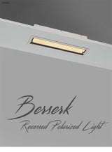 Aisilan Polarized Wall Washer Light Spot Light Commercial Embedded LED Downlight Hotel Aisle Grille Line Lights LED Downlight