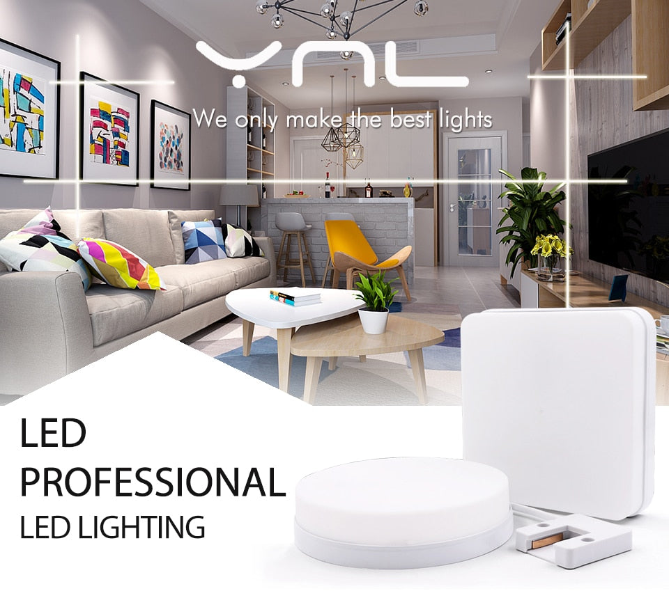 Ultra Thin Surface LED Panel Light 18W 24W 36W 48W Ceiling Downlight AC85-265V Round Ceiling Lamp For Deroration Home Lighting