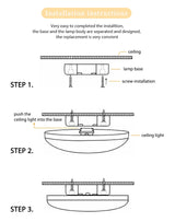 Ultra Thin Surface LED Panel Light 18W 24W 36W 48W Ceiling Downlight AC85-265V Round Ceiling Lamp For Deroration Home Lighting