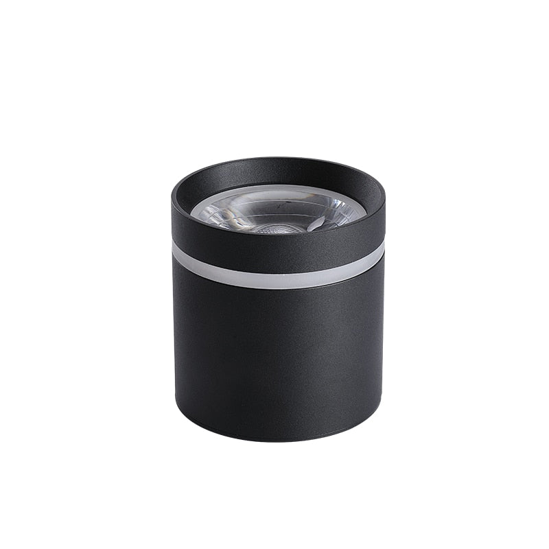 Dimmable Cylinder LED Downlights 10W 12W 15W COB LED Ceiling Spot Lights AC85~265V LED Background Lamps Indoor Lighting