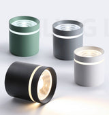 Dimmable Cylinder LED Downlights 10W 12W 15W COB LED Ceiling Spot Lights AC85~265V LED Background Lamps Indoor Lighting