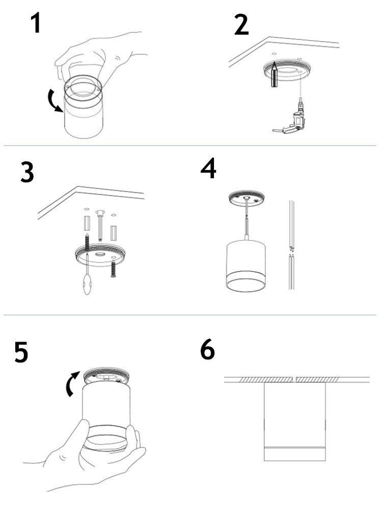 Dimmable Cylinder LED Downlights 10W 12W 15W COB LED Ceiling Spot Lights AC85~265V LED Background Lamps Indoor Lighting