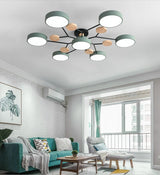 Modern living room LED ceiling lamp bedroom dining room lighting bathroom hotel chandelier factory direct sales