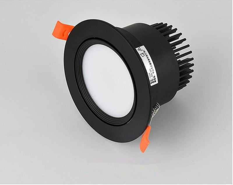 Round 4 types Dimmable Recessed LED Downlights 5w 7w 9w 12w 15w 18w COB LED Ceiling Lamp Spot Lights AC110-220V LED Lamp