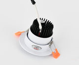 Round 4 types Dimmable Recessed LED Downlights 5w 7w 9w 12w 15w 18w COB LED Ceiling Lamp Spot Lights AC110-220V LED Lamp