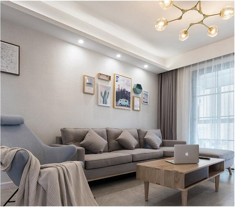 Round 4 types Dimmable Recessed LED Downlights 5w 7w 9w 12w 15w 18w COB LED Ceiling Lamp Spot Lights AC110-220V LED Lamp