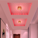 Novelty Recessed Led lamp Spot led downlight 220V 110V Colorful LED Bulb Spot Light For Living Room KTV Party Decoration Lamp