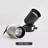 DBF Foldable LED Ceiling Recessed Light 7W 12W LED Spot Lights Living room TV background wall Aisle Ceiling COB Downlight