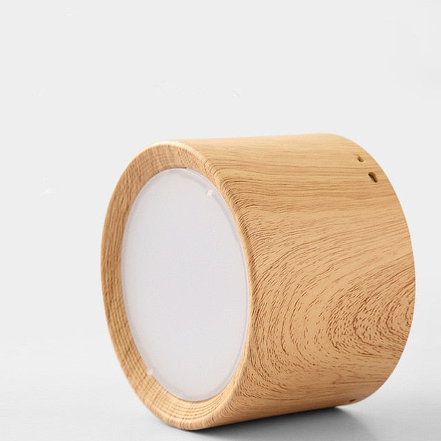 DBF High Bright Ceiling Spot Lights 5W 12W Nordic Wood Surface Mounted Ceiling Spot Light for Ailse Bar Kitchen Indoor Lighting