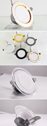 LED Downlight 10PCS Downlight 3w 5w spot led lights 3000k 4500K 6000K AC 220V-240V led Downlight Kitchen living room Indoor recessed lighting