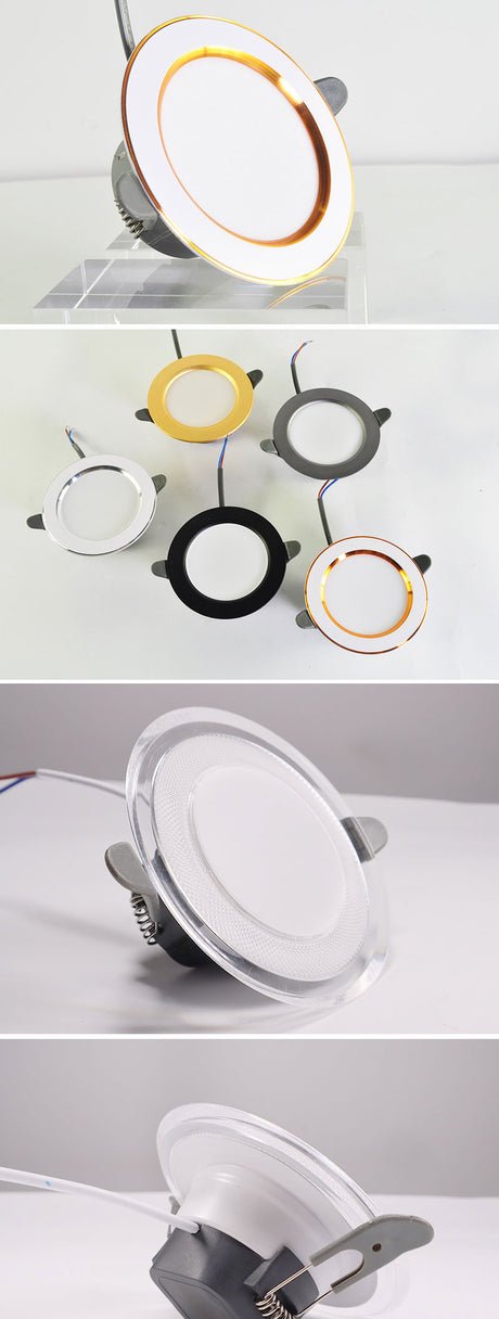 LED Downlight 10PCS Downlight 3w 5w spot led lights 3000k 4500K 6000K AC 220V-240V led Downlight Kitchen living room Indoor recessed lighting