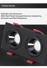 LED Recessed Ceiling Downlight 24W 7W LED Spot lighting Anti-Glare COB Spot light Indoor led Lighting fixture