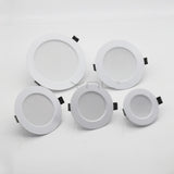 LED Downlight 7W 9W 12W 15W 18W 21W Round Recessed Lamp AC 220V Down Light 240V Home Decor Bedroom Kitchen Indoor Spot Lighting