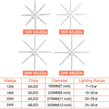 Led Downlight Accessory Octopus Magnetic plate Ring Light Led Lamp 12W 16W 20W 24W 220V For Ceiling Lamp Absorb dome Replace