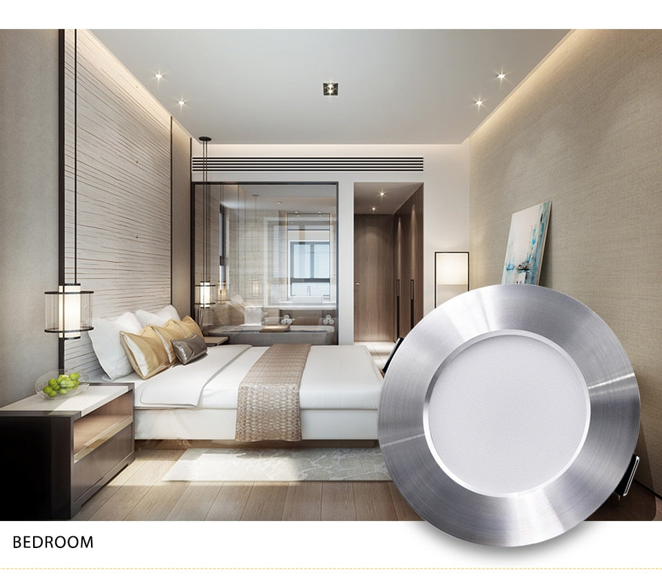 KARWEN LED Downlight White Ceiling 5W 7W 9W 12W 15W AC 220V 230V 240V led downlight Cold Warm white led light for Bedroom