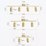 DBF 360 Degree Rotatable Surface Mounted Ceiling Downlight with GU10 LED Bulb Ceiling Spot Light for Kitchen Pic TV Background