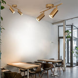 DBF 360 Degree Rotatable Surface Mounted Ceiling Downlight with GU10 LED Bulb Ceiling Spot Light for Kitchen Pic TV Background