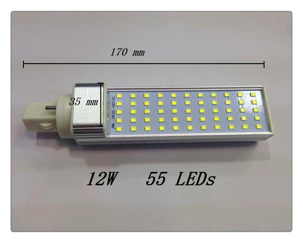 LED Lampada E27 G24 G23 PL led Corn lamp bombillas for downlight luz velas frio PLC 5W 7W 9W 12W 15W Bulb Light 85-265V/AC