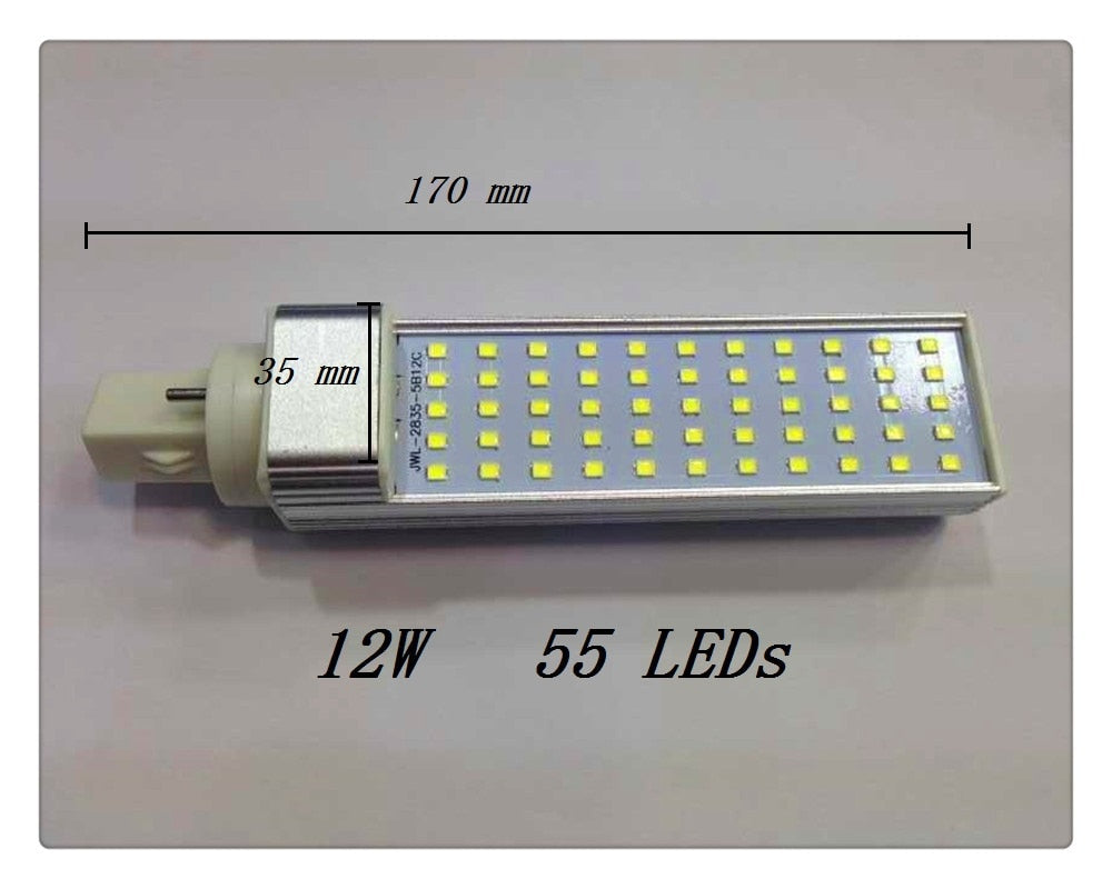 LED Lampada E27 G24 G23 PL led Corn lamp bombillas for downlight luz velas frio PLC 5W 7W 9W 12W 15W Bulb Light 85-265V/AC