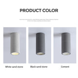 Industrial Style Cement Spotlight Bedside Hanging Wire GU10 Foyer Restaurant Coffee Decoration Downlight Retro Spotlights