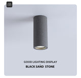 Industrial Style Cement Spotlight Bedside Hanging Wire GU10 Foyer Restaurant Coffee Decoration Downlight Retro Spotlights