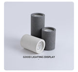 Industrial Style Cement Spotlight Bedside Hanging Wire GU10 Foyer Restaurant Coffee Decoration Downlight Retro Spotlights