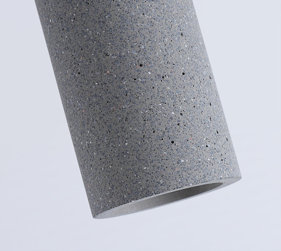 Industrial Style Cement Spotlight Bedside Hanging Wire GU10 Foyer Restaurant Coffee Decoration Downlight Retro Spotlights