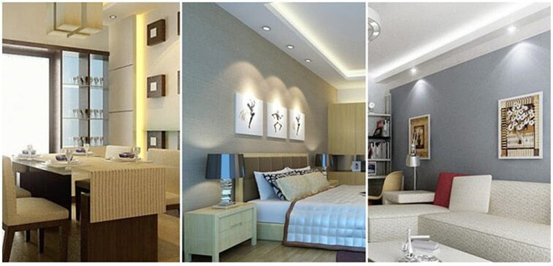 Dimmable AC110V-220V 5W 7W 9W 12W 15W 18W 20W Ceiling downlight Epistar LED Recessed Ceiling lamp Spot light  For home illumination