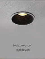 Aisilan LED Recessed spotlight Narrow Border lamp home spotlight 7.5 open hole downlight minimalist living room CRI 93