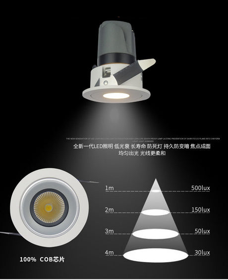 New 15pcs 30W + 18pcs 20W COB Surface Mounted Downlights Indoor Spot Light Lighting For Hotel AC85-265V Spots Luminaire LED