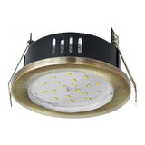  H9 Recessed Ceiling Downlight IP65 Round Spotlight Hole Spot lamp GX53 Sockets without Reflector 98х55