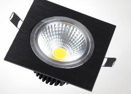 LED 10PCS/lot 3W Dimmable Limited Square Bright Recessed LED Dimmable Downlight COB Spot Light Decoration Ceiling Lamp Ac 110V 220V