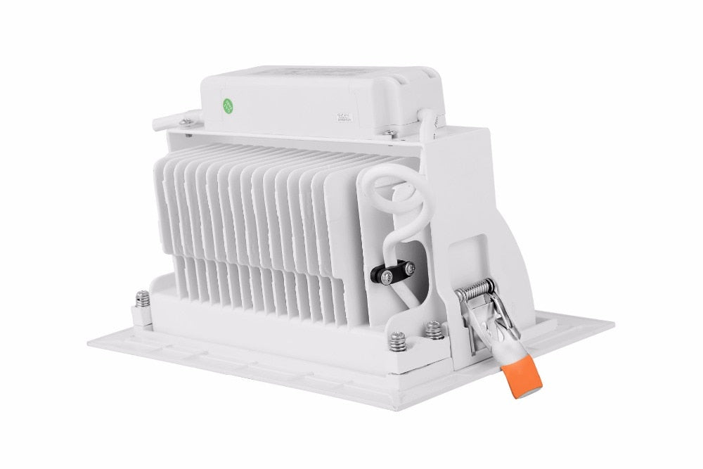 DHL 2pcs/lot 50W Indoor LED Flood Light High-Quality 50W Rectangular LED Downlight Rotate Angle AC110-260V