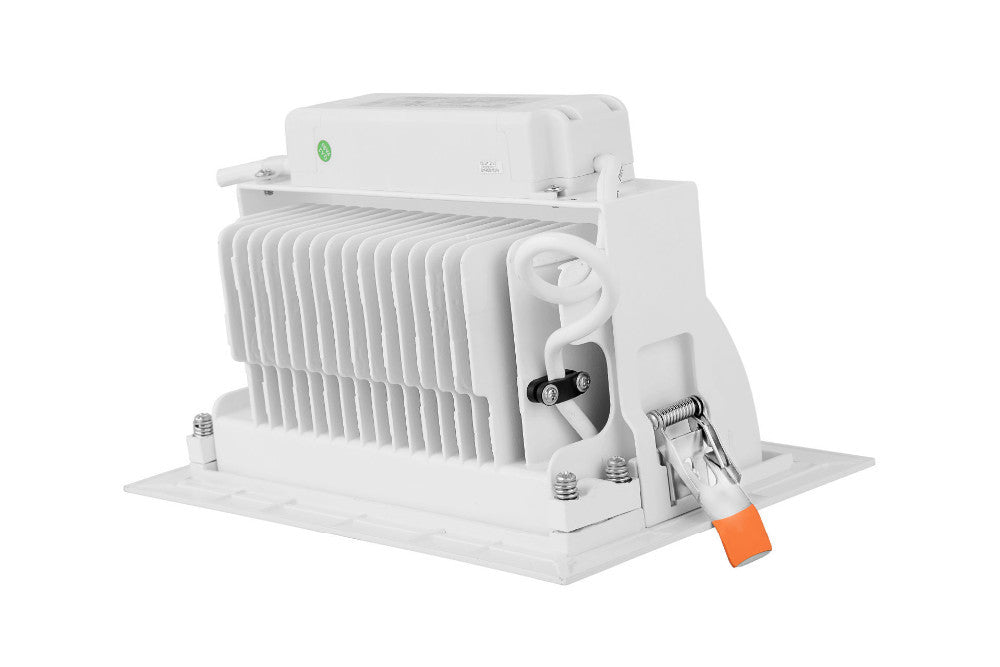 DHL 2pcs/lot 50W Indoor LED Flood Light High-Quality 50W Rectangular LED Downlight Rotate Angle AC110-260V