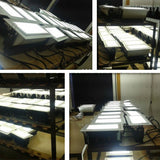 DHL 2pcs/lot 50W Indoor LED Flood Light High-Quality 50W Rectangular LED Downlight Rotate Angle AC110-260V