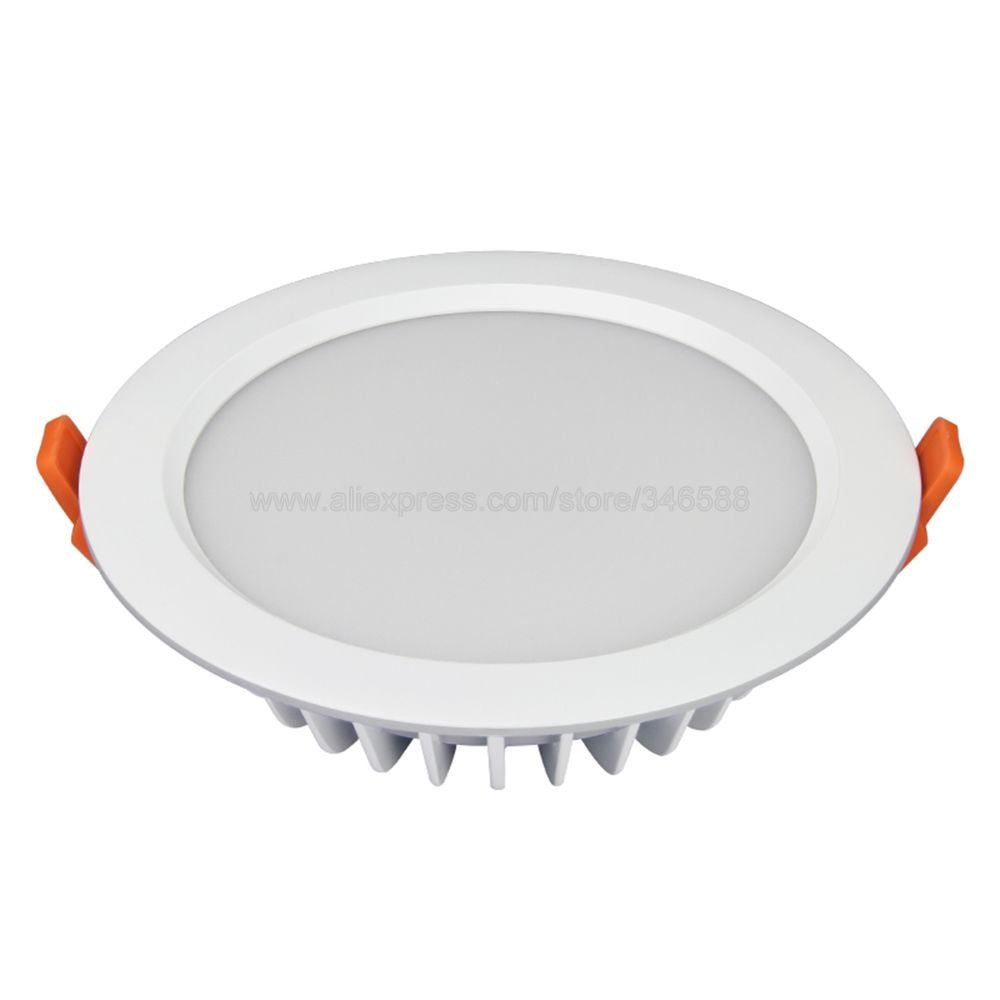 MiBoxer 15W RGB+CCT IP54 Downlight AC 110V 220V Input FUT069 2.4G RF Wireless Remote WiFi APP Alexa Google Voice Control