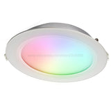 Mi.Light 4x 12W RGB + CCT Downlight with Driver AC85-260V FUT066 +1x WiFi iBox1 Lamp +1x 2.4G Wireless RF 4-Zone Touch Remote