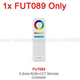 Mi.Light 4x 12W RGB + CCT Downlight with Driver AC85-260V FUT066 +1x WiFi iBox1 Lamp +1x 2.4G Wireless RF 4-Zone Touch Remote