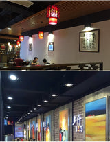 LED 1PCS white Black Surface Mounted adjustment LED Dimmable Downlights 10w 20w COB LED Ceiling lamp Spot Lights AC110-220V LED Lamp