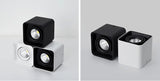 Dimmable LED Wall Mounted Downlight 10W 12W 20W COB Spot light Ceiling Lamp Surface Mounted Square Downlight
