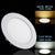 LED Downlights 60PCS 24V 3W Natural White LED Ceiling Recessed Grid Downlight Round Panel Light