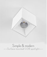 20W 30W Square Ceiling Downlights Living Room Hotel Corridor Office Indoor Lighting 4000K/5000K White LED Ceiling Lamps